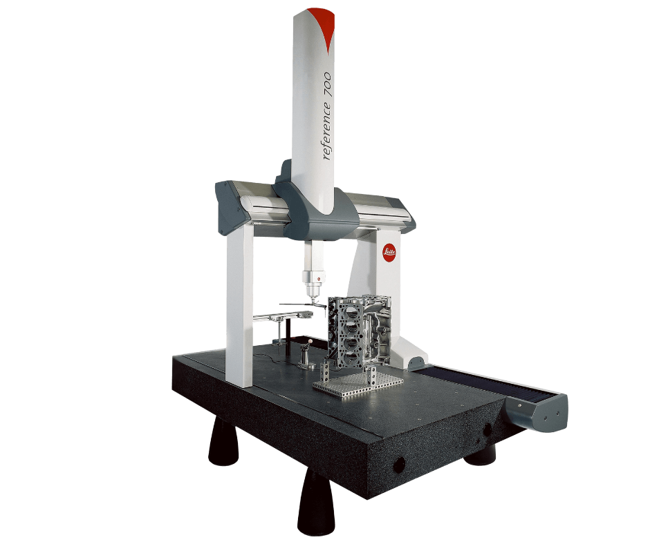 Referenční souřadnicový měřicí přístroj Leitz | přesné 3D měření komponent | kontrola kvality ve výrobě