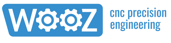 Logo Wooz CNC | zakázkové CNC obrábění | kovové díly | frézování | soustružení | WEDM